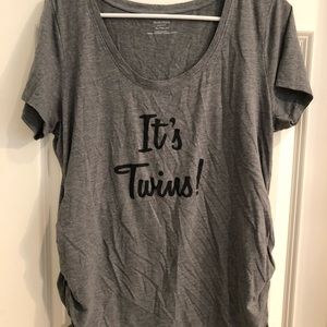 Twins maternity shirt!